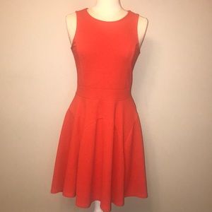 Orange Stretchy Dress